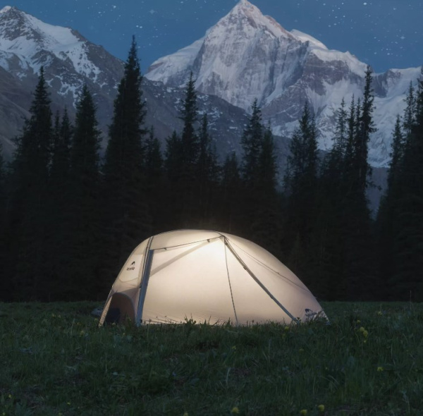 Палатка Naturehike Star River UL Si 2-местная, алюминиевый каркас, хаки