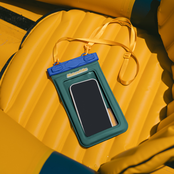 Гермочехол Naturehike плоский для телефона 23х13,5 см., зеленый