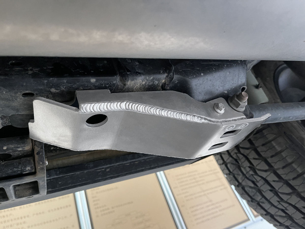 Защита Falcon нижнего продольного рычага заднего моста TANK 300, алюминиевая, 5 мм (комплект - правая/левая)