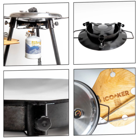 Скоттл гриль iCooker TogGo (газовый садж)