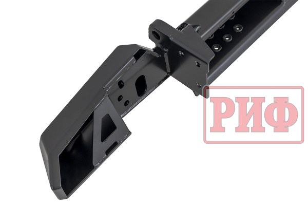 Бампер РИФ силовой задний УАЗ Хантер с фонарями, калиткой, возмож. установ. фаркопа, стандарт