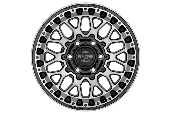 Диск литой серебристо-черный матовый 6x139,7 8,5xR17 d106,1 ET+20 (продаются по 4 шт.)