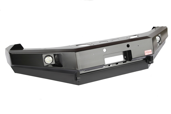 Бампер РИФ передний VW Amarok с доп. фарами без защитной дуги