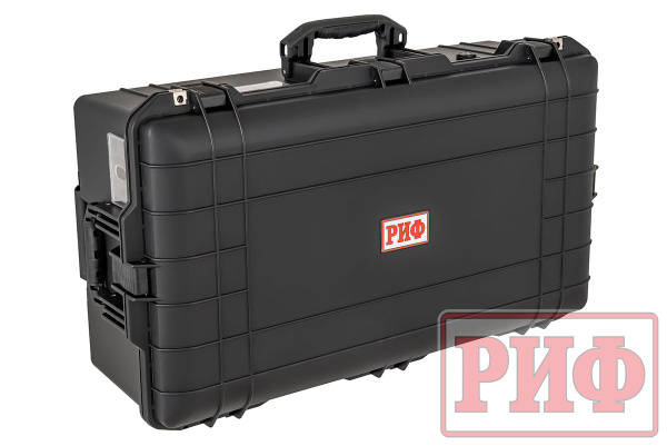 1 Кейс защитный ударопрочный РИФ 609х478х334 мм IP67 на колесах с телескопической ручкой 1 Кейс защитный ударопрочный РИФ 609х478х334 мм IP67 на колесах с телескопической ручкой