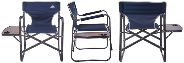 Кресло TOURIST BOSS PLUS складное, директорское с откидным столиком, до 130 кг