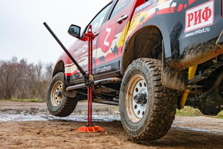 Пороги РИФ силовые Isuzu D-MAX