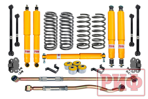 Лифт-комплект РИФ Toyota Land Cruiser 80/105 4 дюйма