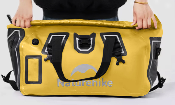 Гермосумка Naturehike 90 л ПВХ (желтая)