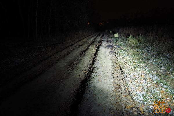 Фара водительского света РИФ 273 мм 27W LED