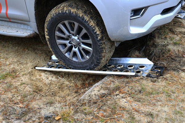 Сэнд-траки (аппарели) РИФ 148x48 см алюминиевые усиленные (2 шт.)