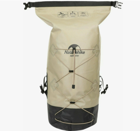 Рюкзак туристический Naturehike 40 л, ПВХ, хаки