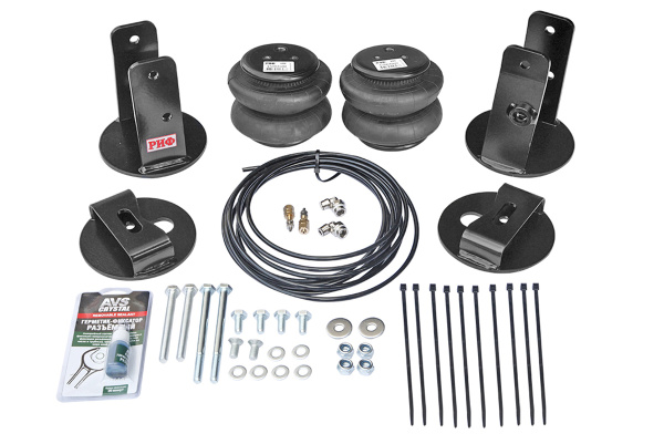 Пневмоподвеска РИФ для HILUX 2015+ на задний мост для лифтованной подвески 50 мм Пневмоподвеска РИФ для HILUX 2015+ на задний мост для лифтованной подвески 50 мм