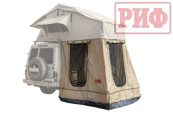 Тамбур к палатке РИФ Soft RT02-120, тент песочный Тамбур к палатке РИФ Soft RT02-120, тент песочный