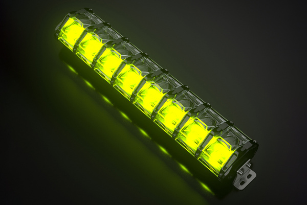 Фара комбинированного света AURORA 508 мм 248W LED (серия RGB)