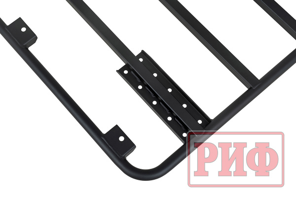 Багажник экспедиционный (платформа) РИФ 1200х2100 мм для Toyota Land Cruiser Prado 120