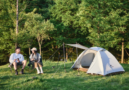Палатка Naturehike Cloud-Creek, 2-местная, белая