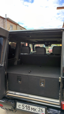 Органайзер для Mercedes-Benz G-Class (2 выдвижных ящика)