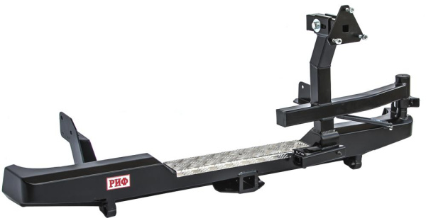 Бампер РИФ задний Mazda BT50/Ranger с фаркопом и калиткой