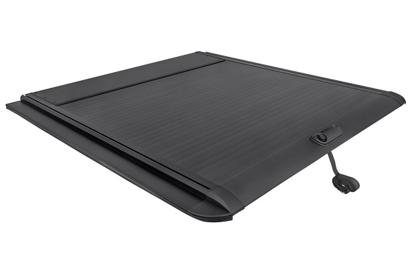 Крышка кузова РИФ для Huanghai N7, роллета раздвижная, 1778x1673 мм, алюминиевая, черная