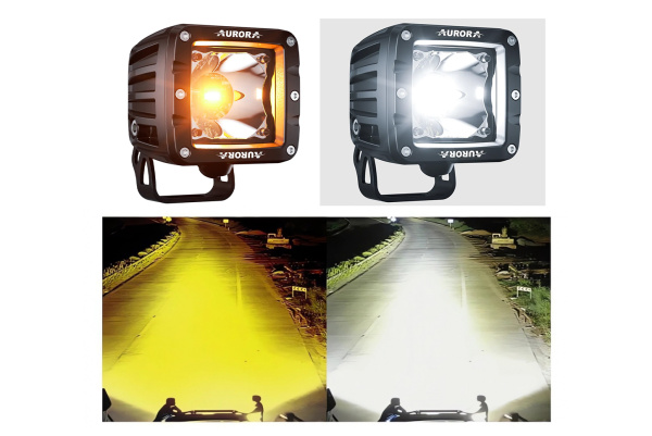 Фары дальнего света AURORA 76x76 мм 30W LED