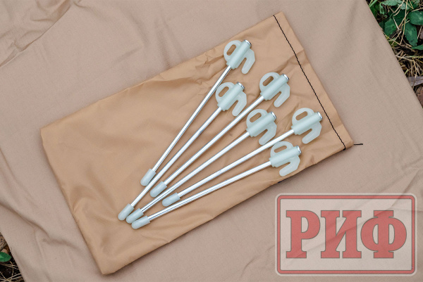 Стенки к автомобильной маркизе РИФ 2.5Х2.5 м Black Out