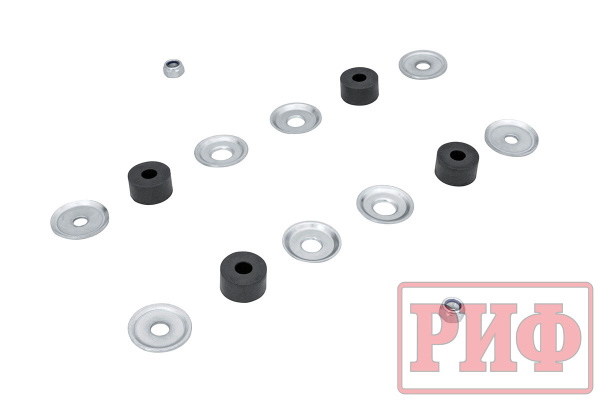 Амортизатор РИФ "Арктика" передний Toyota Land Cruiser 80/105 лифт 100 мм