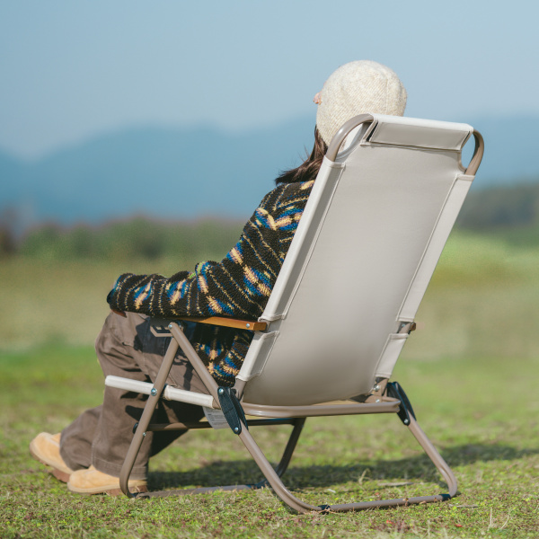 Кресло туристическое Naturehike Xing Wang T02, 88х73,5х60 см, складное, до 110 кг. бежевое