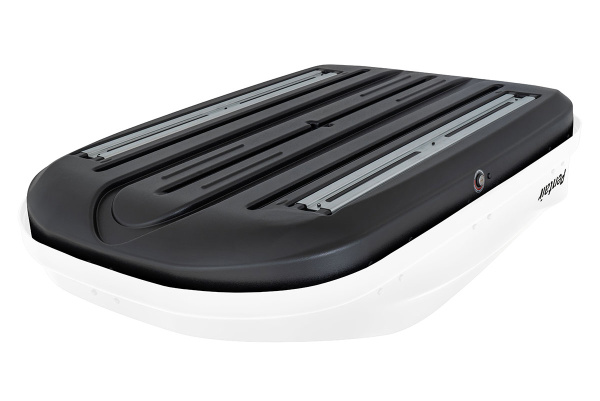 Бокс автомобильный на крышу Pentair PYTHON 360L белый глянец, двусторонний