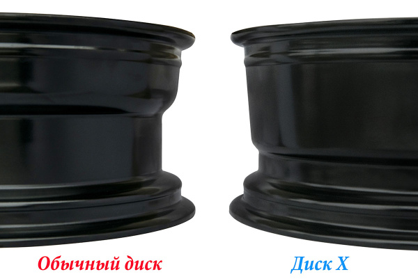 Диск усиленный Тойота Ниссан Mitsubishi L200 2005+ стальной черный 6x139,7 8xR16 d110 ET+30