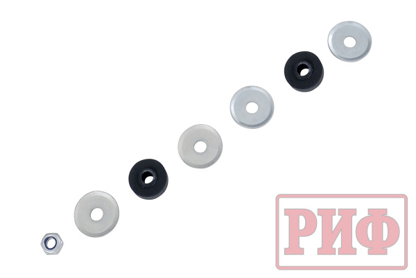 Амортизатор РИФ задний газовый Toyota Land Cruiser Prado 120, 150, FJ Cruiser лифт 0-45 мм