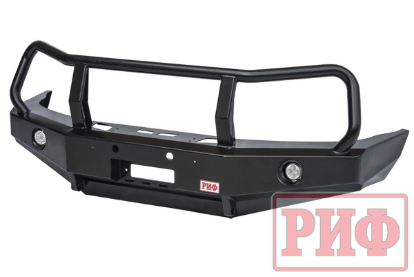 Бампер РИФ передний УАЗ Патриот с доп. фарами
