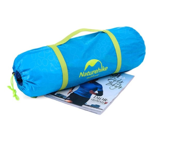Палатка Naturehike P-Series 3-местная, алюминиевый каркас, голубая