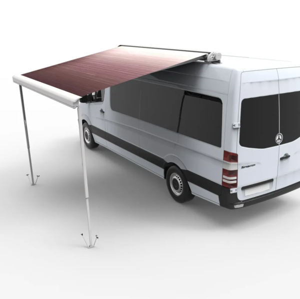 Маркиза автомобильная РИФ 3,0х2,5 м кассетная с электроприводом, корпус белый.