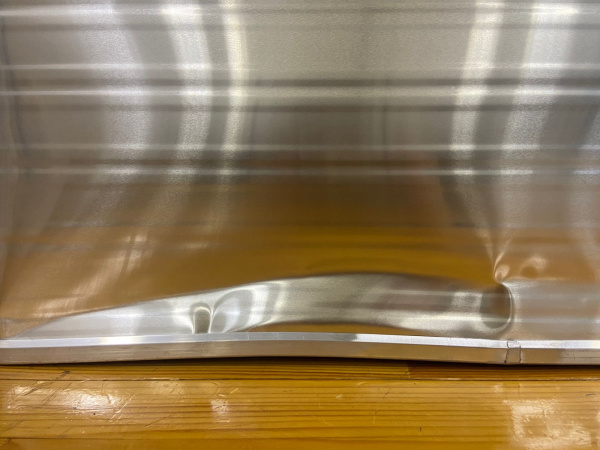 Ящик алюминиевый РИФ усиленный с замком 782х385х379 мм (ДхШхВ) (уценка)