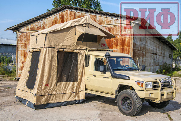 Тамбур к палатке РИФ Soft RT02-120, тент песочный