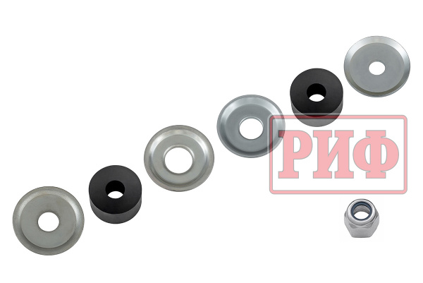 Втулка амортизатора РИФ (маркир. 1 ) SA233 нижняя