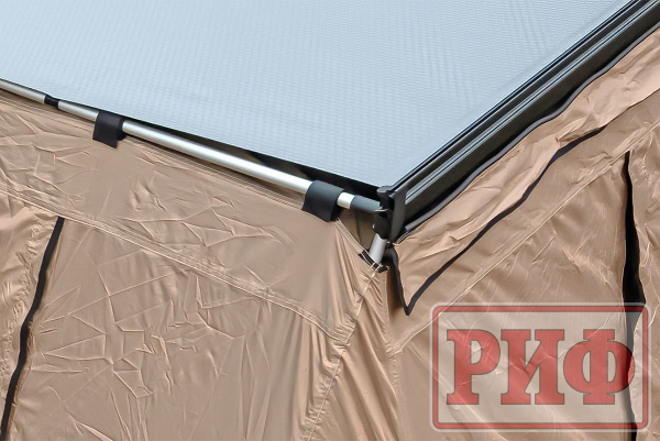 Стенки к автомобильной маркизе РИФ 2.5Х2.5 м Black Out