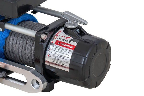 Лебёдка электрическая 12V Magnum 9000 lbs 4200 кг (синтетический трос)