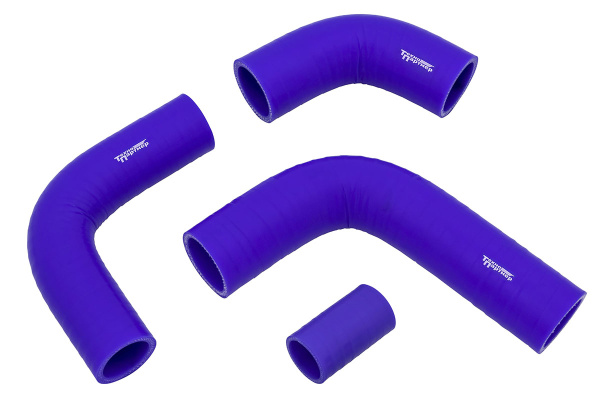 Патрубки радиатора УАЗ Хантер, дв.ЗМЗ-421, инжектор (5 шт) силикон армир.