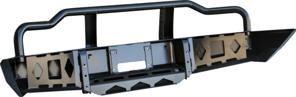 Бампер РИФ силовой передний Tagaz Tager с защитной дугой без доп. фар