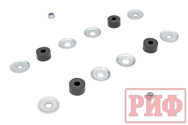 Амортизатор усиленный РИФ передний газовый Nissan Patrol Y60/Y61 лифт 100 мм