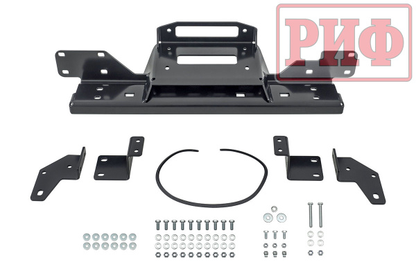 Площадка РИФ под лебёдку в штатный бампер Toyota Hilux 2020+ Площадка РИФ под лебёдку в штатный бампер Toyota Hilux 2020+