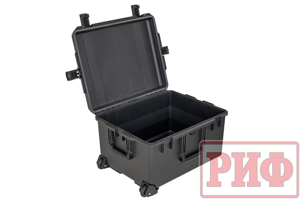 Кейс защитный ударопрочный РИФ 625x500x366  мм на колесах с телескопической ручкой Кейс защитный ударопрочный РИФ 625x500x366  мм на колесах с телескопической ручкой