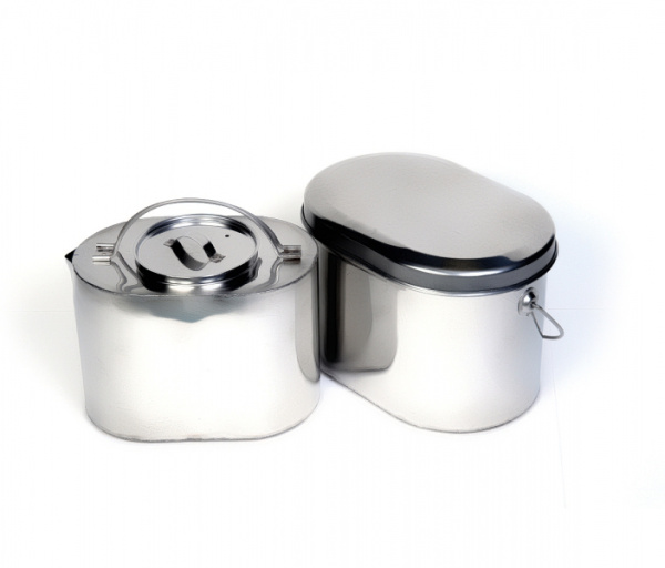 Набор охотника номер 5 (котелок 4,5 л. и чайник 3,3 л.) в чехле