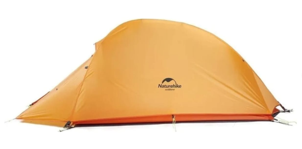 Палатка Naturehike Cloud Up 1-местная, алюминиевый каркас, сверхлегкая, оранжевая