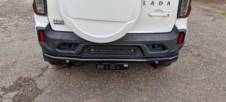 Бампер РИФ силовой задний Lada Niva Travel
