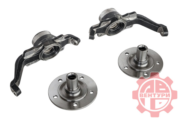 Ступица усиленная нерегулируемая с двухрядным подшипником 24 шлица Lada 4x4 Нива, Chevrolet Niva (с 2004г.)