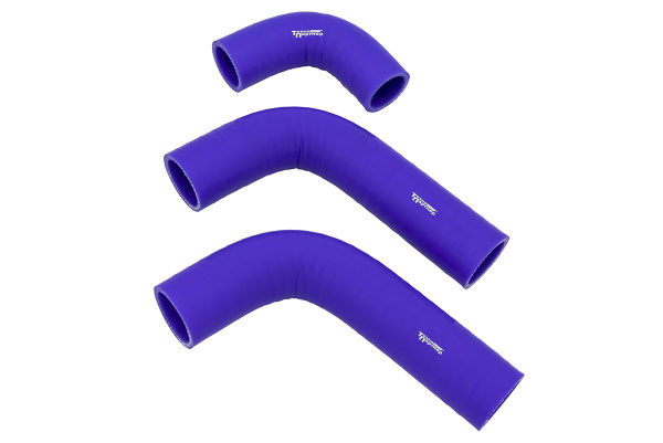 Патрубки радиатора УАЗ-452 Буханка (легковой) дв.421 (100 л.с.) силикон. армир. (3 шт)