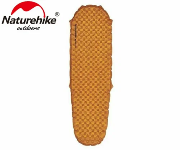 Коврик надувной Naturehike 183х58х8 см, овальный, оранжевый