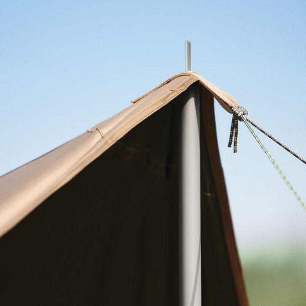 Тент кемпинговый Naturehike 3,8Х5 м., янтарный